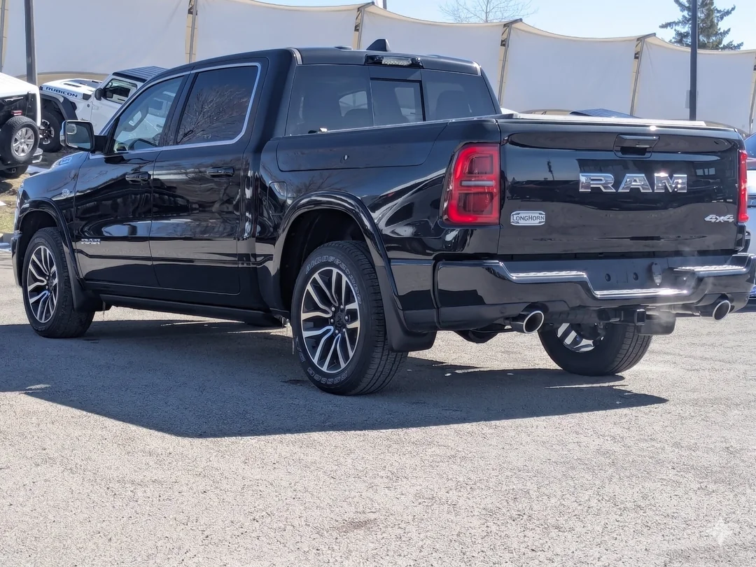 New 2026 Black RAM Limited Longhorn - - Ltd Lvl A Grp - 5.7L HEMI V8 eTorque - Pano Sunroof - RamBox Mgmt & More! image 6