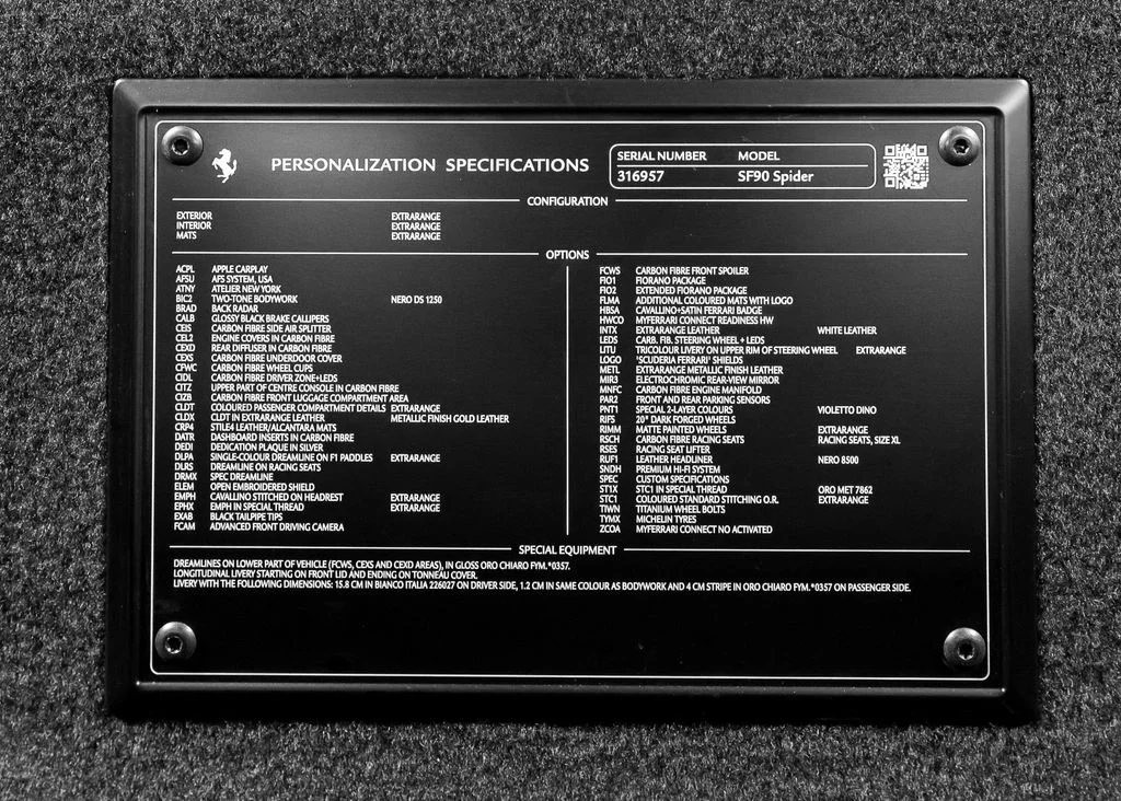 Certified Used 2025 Violetto Dino Ferrari Atelier image 54