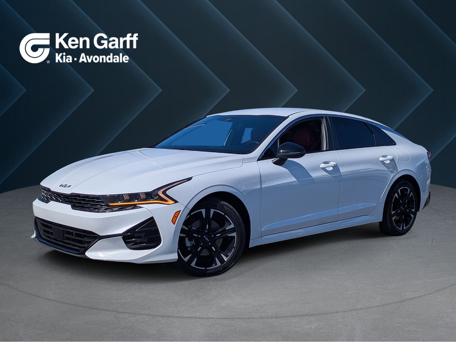 Used 2024 Glacial White Pearl Kia GT-Line image 1