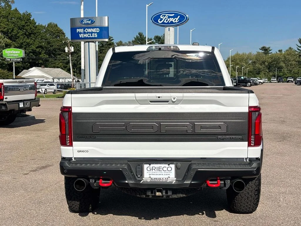 Used 2025 Oxford White Ford Raptor image 4