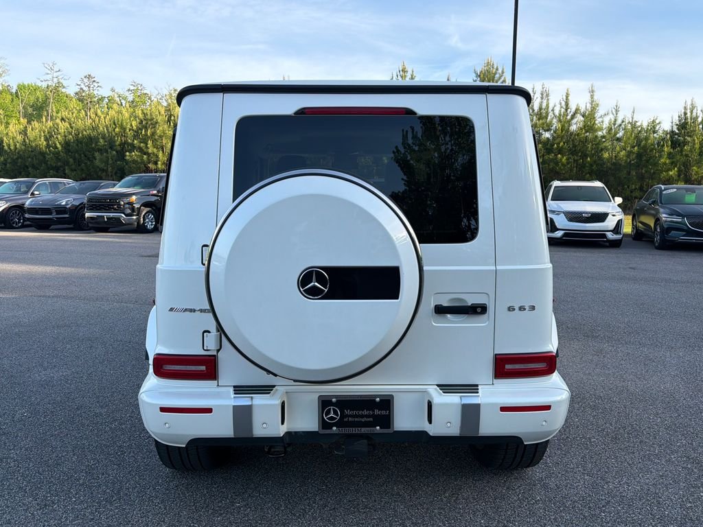 Used 2021 designo Diamond White Metallic Mercedes-Benz G 63 AMG® image 11