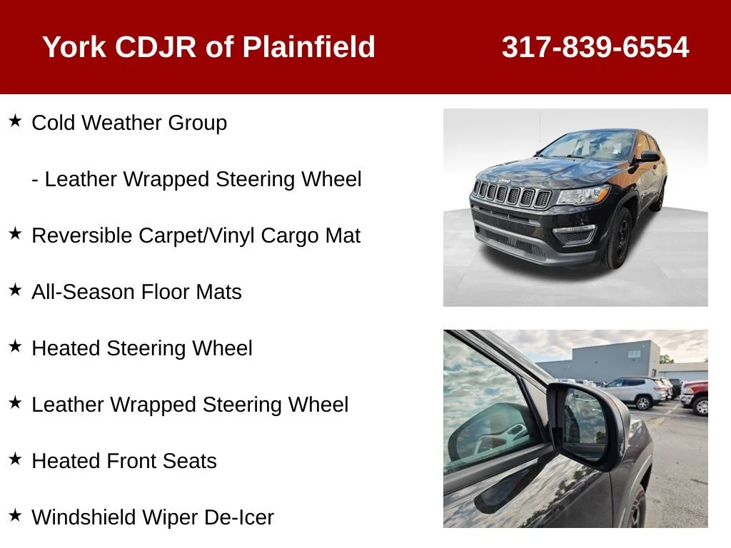 Used 2020 Black Jeep Sport image 12