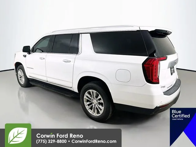 Certified Used 2022 White Frost Tri-Coat GMC SLT image 6