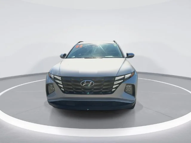 Used 2022 Silver Hyundai Blue image 3