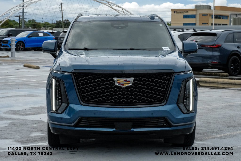 Used 2025 Deep Sea Metallic Cadillac Sport image 3
