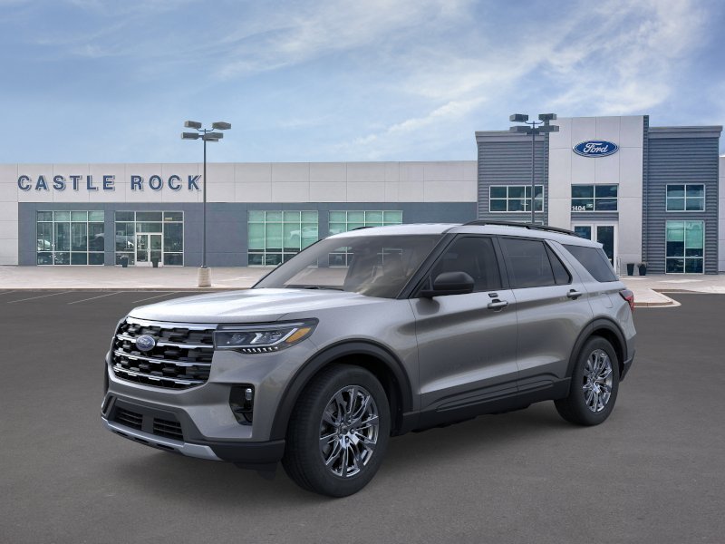 New 2026 Carbonized Gray Metallic Ford Active image 1