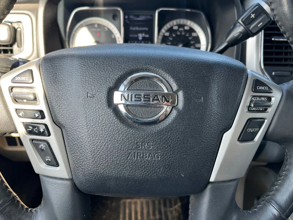 Used 2017 Deep Blue Pearl Nissan SV image 8