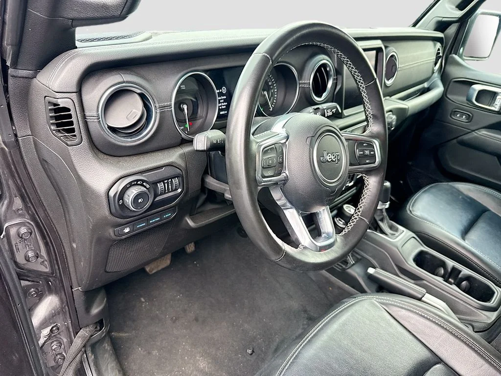 Used 2022 Gray Jeep Unlimited Sahara 4xe image 10