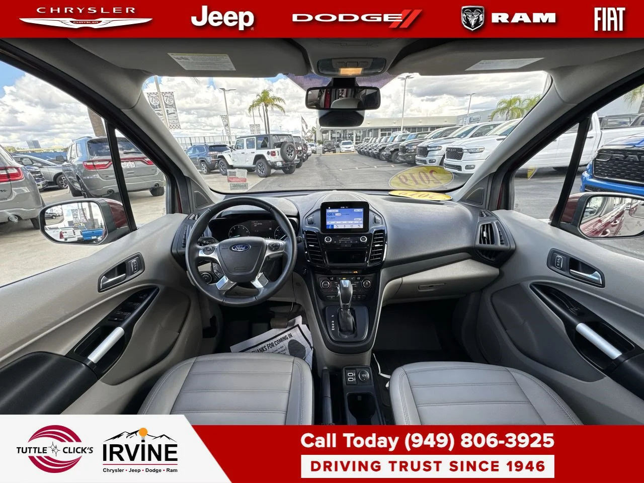 Used 2019 Kapoor Red Metallic Ford Titanium image 2