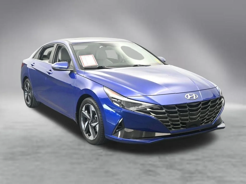 Used 2023 Blue Hyundai Limited image 10