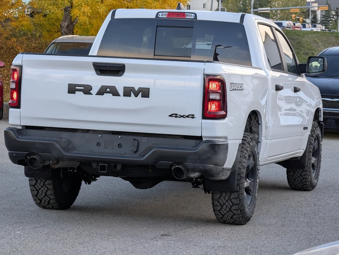 New 2026 White RAM Warlock - - 4x4 - 3.0L Hurricane Twin Turbo - E-Locker Axle - 18 Black Wheels & More! image 8