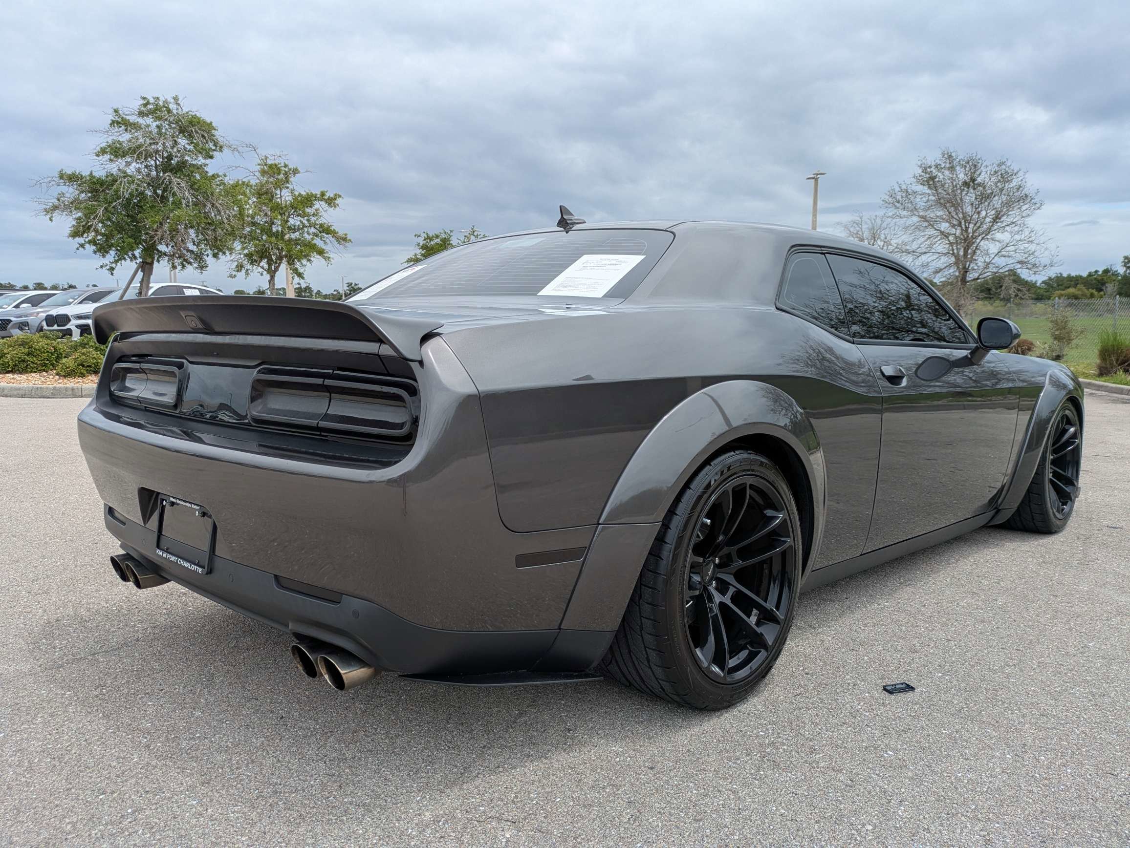 Used 2020 Granite Pearlcoat Dodge SRT Hellcat Redeye Widebody image 5