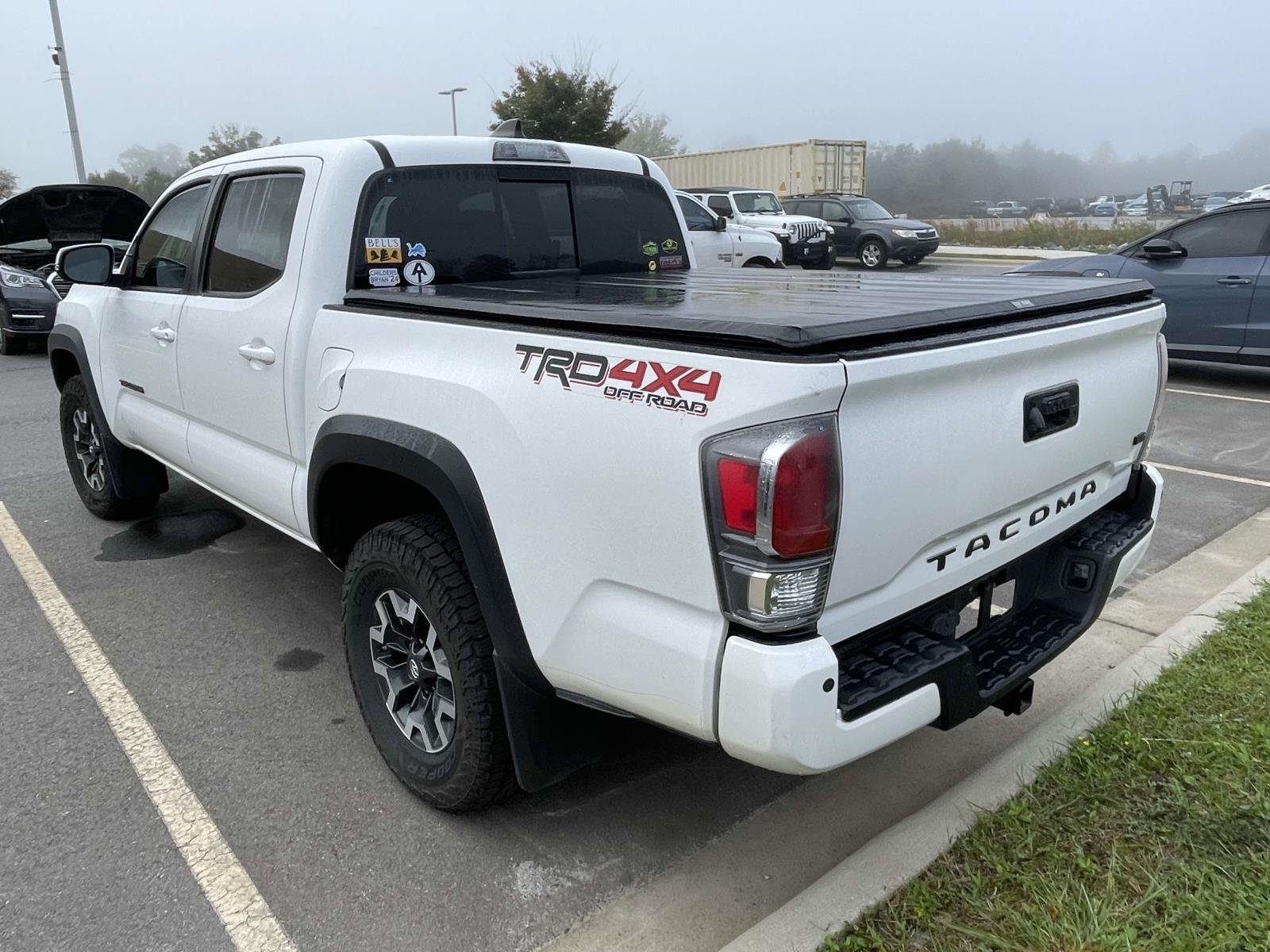 Used 2021 Super White Toyota TRD Off Road image 3