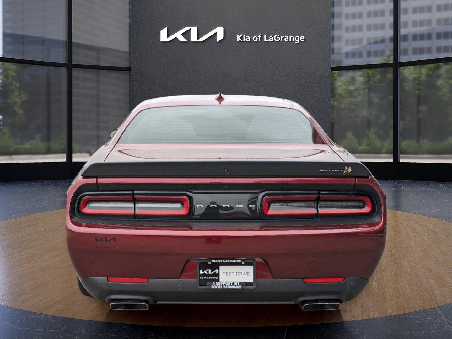Used 2023 Octane Red Pearlcoat Dodge R/T Scat Pack Widebody image 5