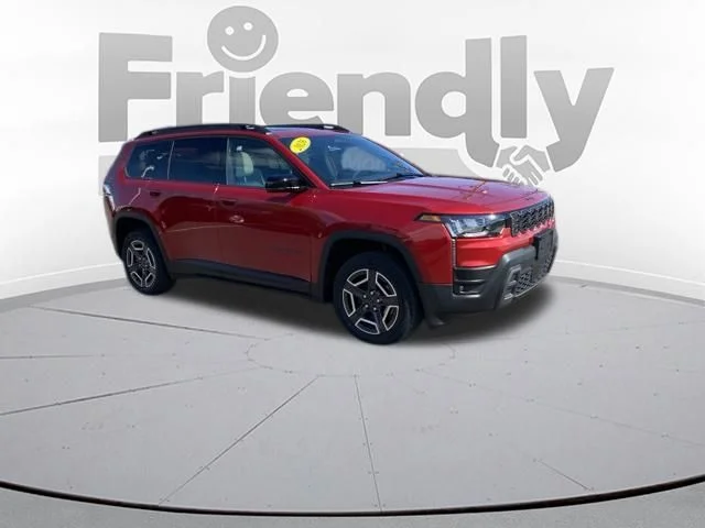 New 2026 Red Hot Pearl-Coat Exterior Paint Jeep Limited image 7