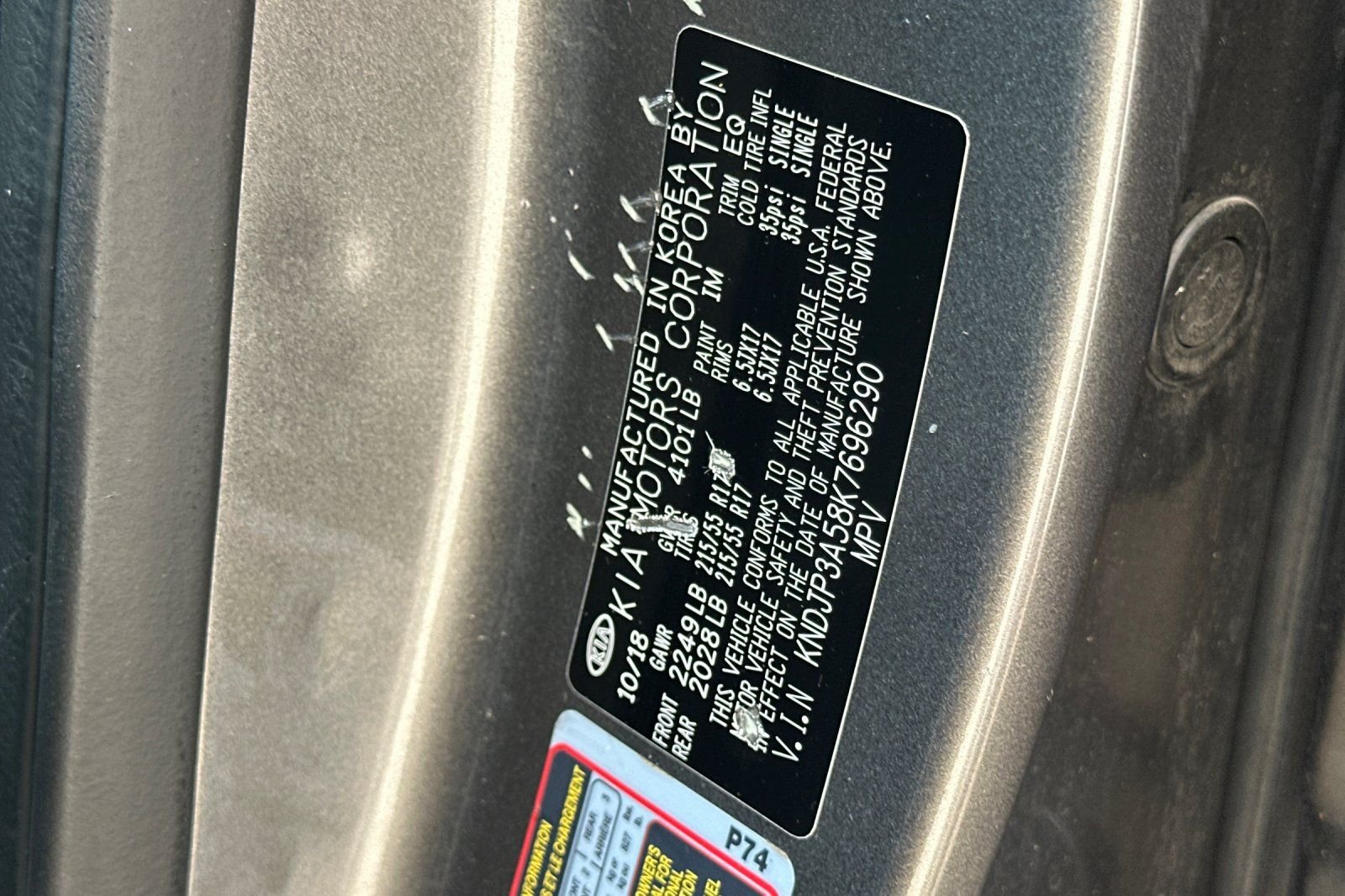 Used 2019 Gray Kia Plus image 33