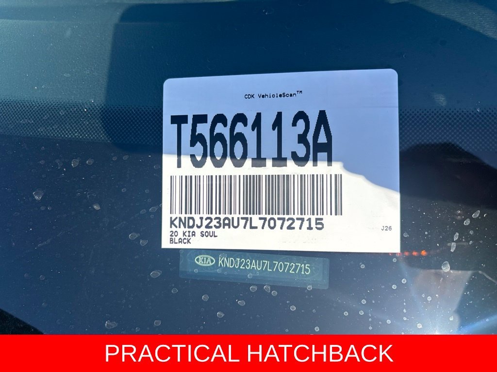 Used 2020 Cherry Black Kia LX image 7