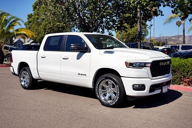 New 2026 Bright White Clear-Coat Exterior Paint RAM Big Horn/Lone Star image 6