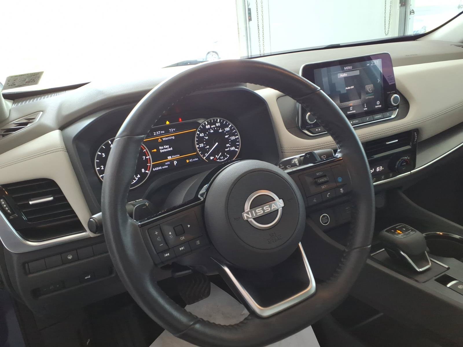 Used 2022 Caspian Blue Metallic Nissan SV image 11