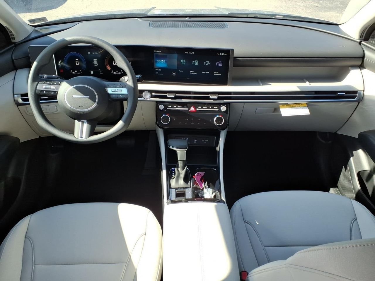 New 2026 Shimmering Silver Hyundai SEL FWD image 17