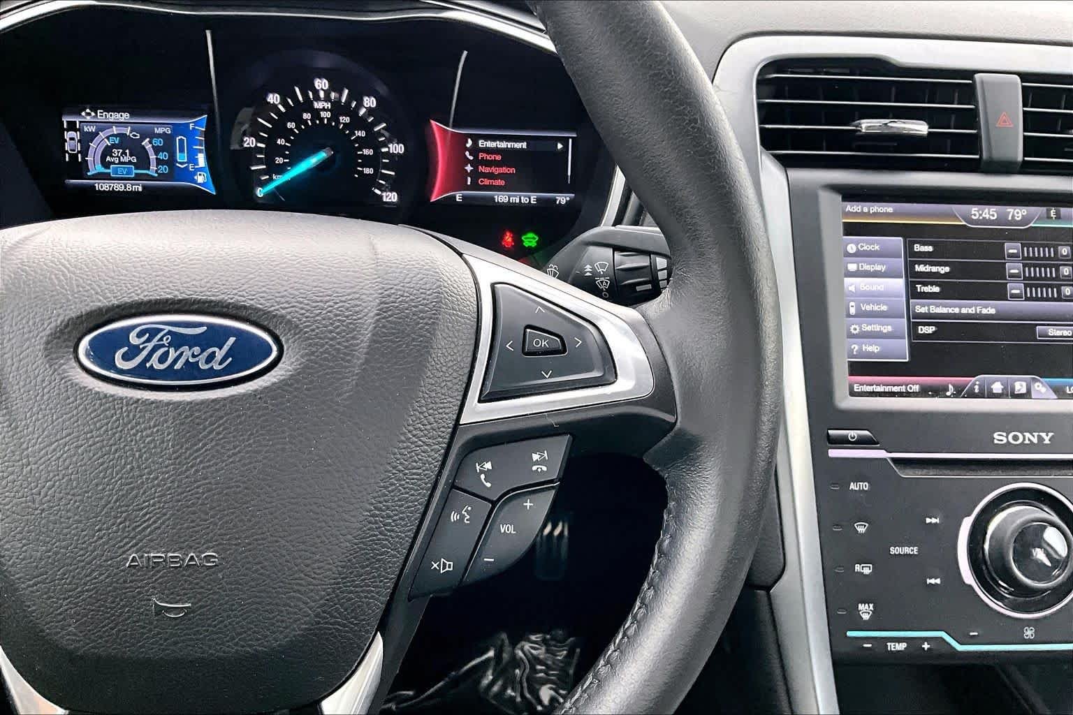 Used 2015 Magnetic Ford Titanium Hybrid image 25