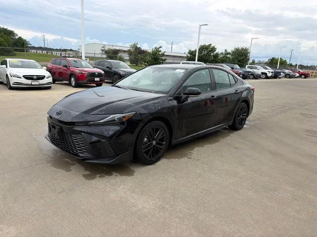 Used 2025 Black Toyota SE image 3