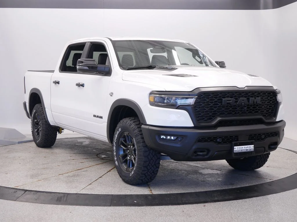 New 2026 Bright White Clear-Coat Exterior Paint Ram Rebel image 9