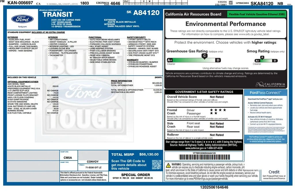 Certified Used 2025 Black Ford Base image 4