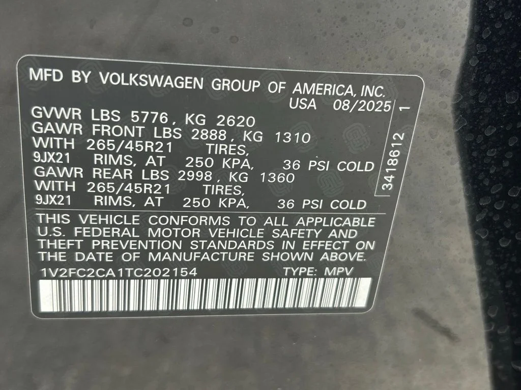 2026 Volkswagen Atlas Cross Sport SEL Premium R-LINE - Photo 69