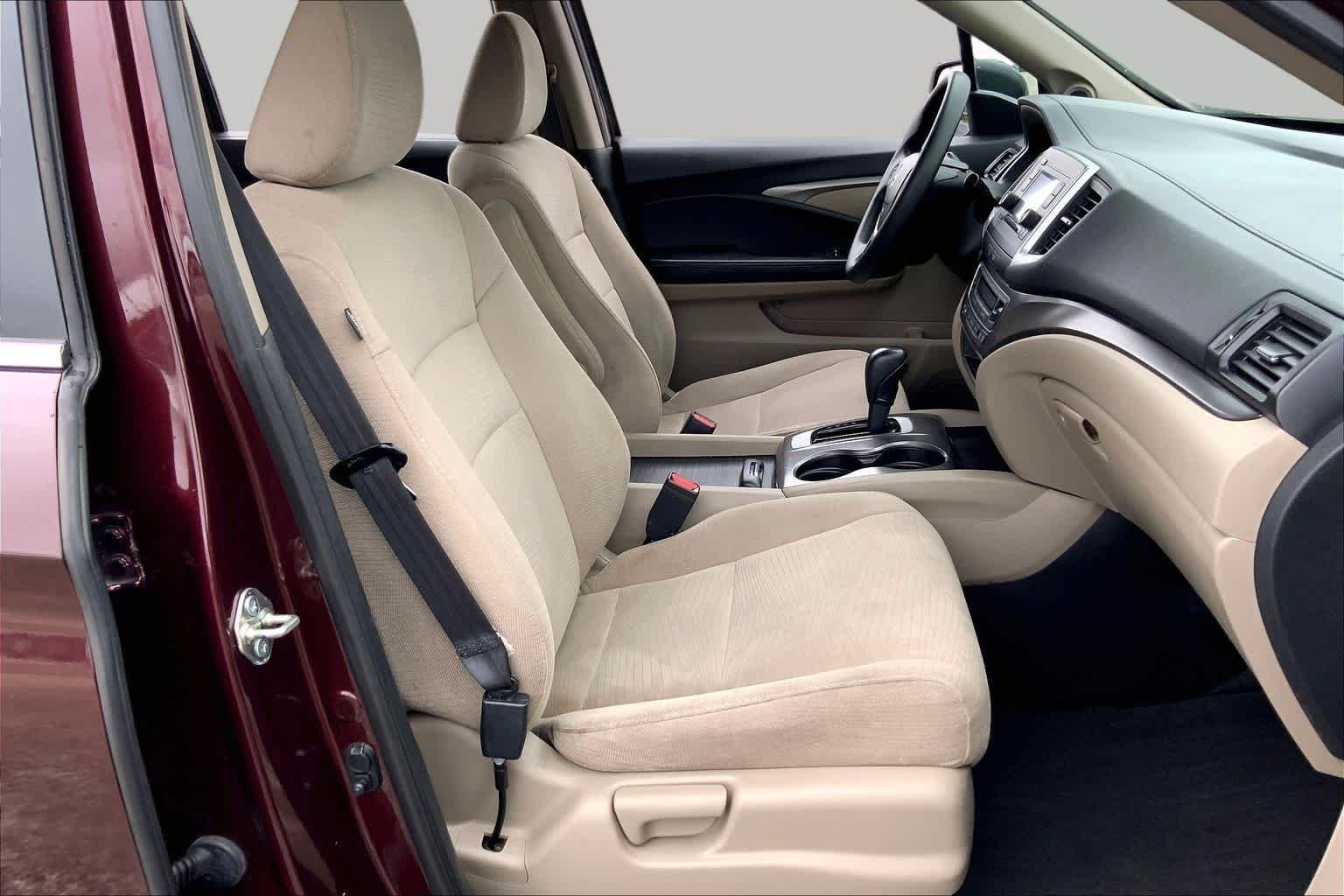 Used 2017 Dark Cherry Pearl Honda LX image 9