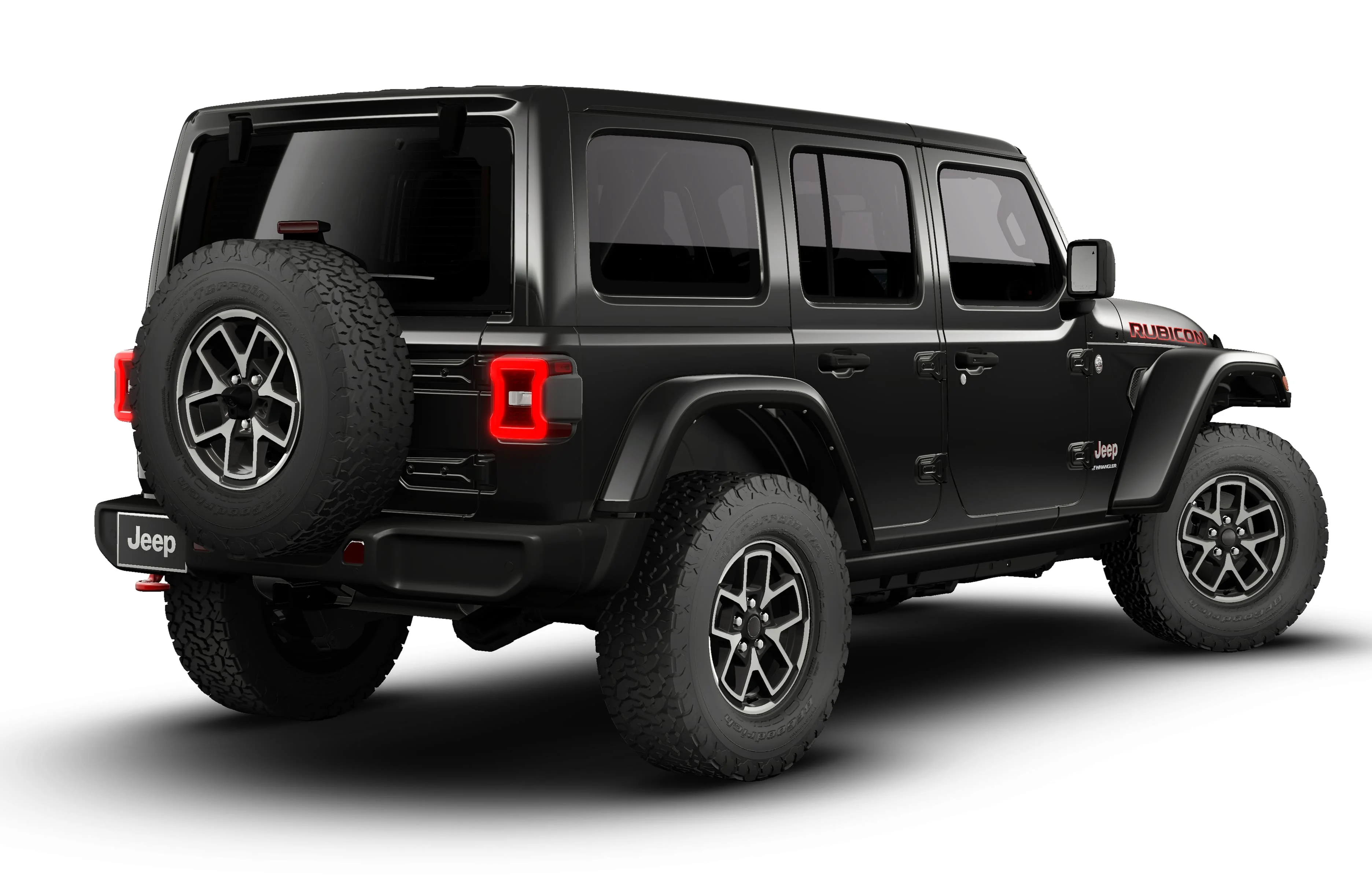New 2026 Black Jeep Rubicon image 1