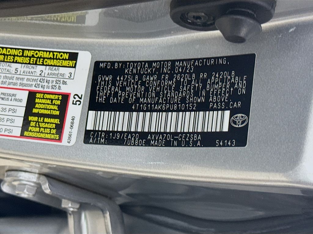 Used 2023 Celestial Silver Metallic Toyota SE image 29