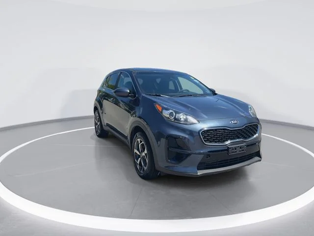 Used 2022 Blue Kia LX image 2