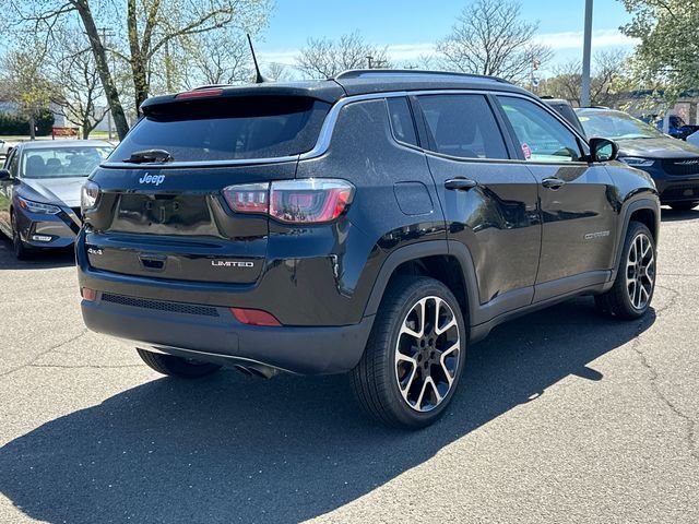 Used 2020 Jeep Compass Limited with VIN 3C4NJDCB7LT124569 for sale in North Haven, CT