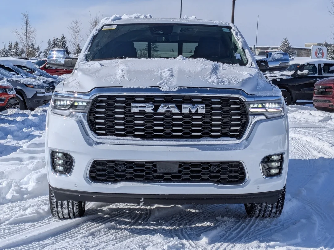 New 2026 White RAM Tungsten - - 4x4 - Hurricane HO Turbo - Multi-Function Tailgate - Prem Lthr & More! image 3