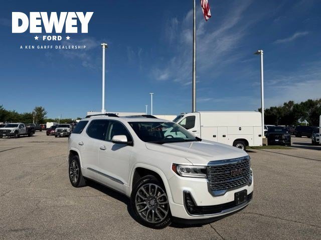 Used 2022 White Frost Tricoat GMC Denali image 1