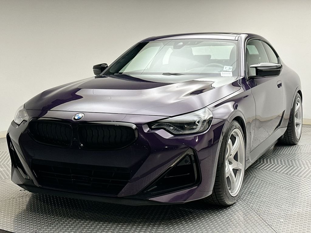 Used 2022 Thundernight Metallic BMW M240i xDrive image 1