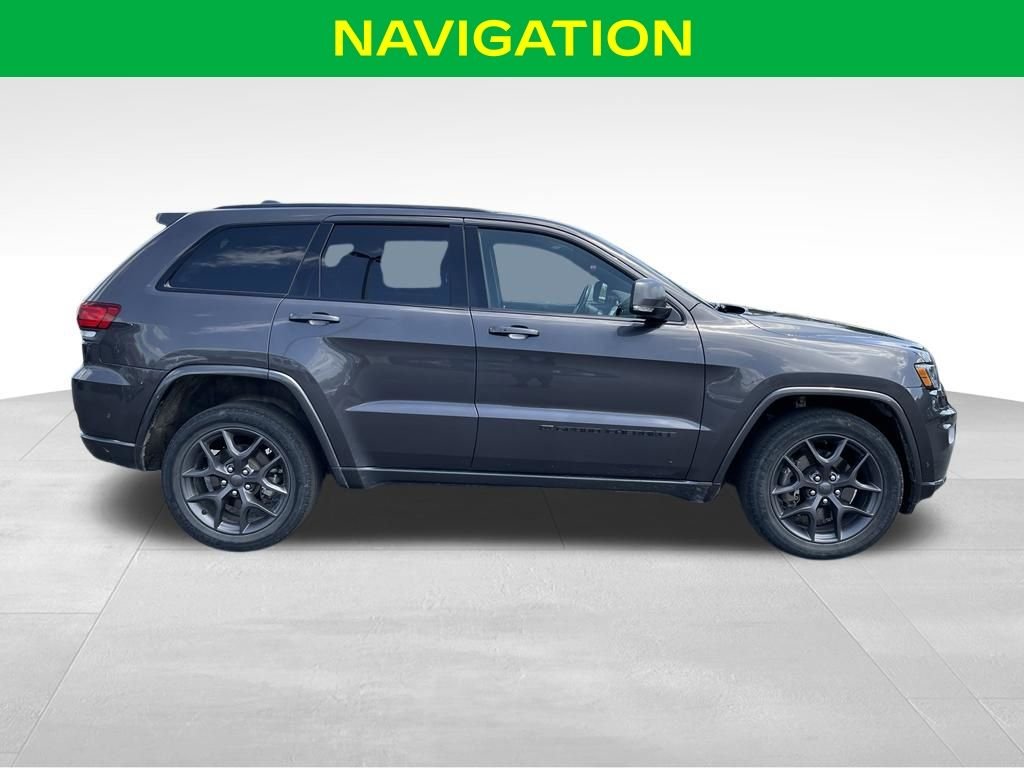 Used 2021 Granite Crystal Metallic Clearcoat Jeep Limited image 6