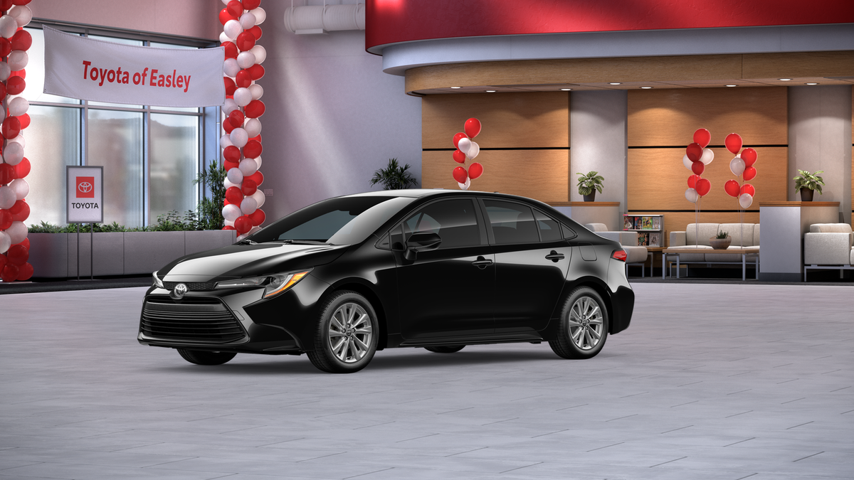 New 2026 Midnight Black Metallic Toyota LE image 2