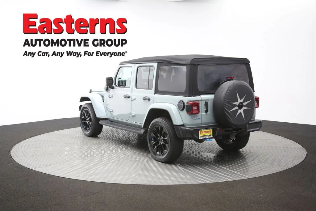 Used 2023 Gray Jeep Sahara 4xe image 64