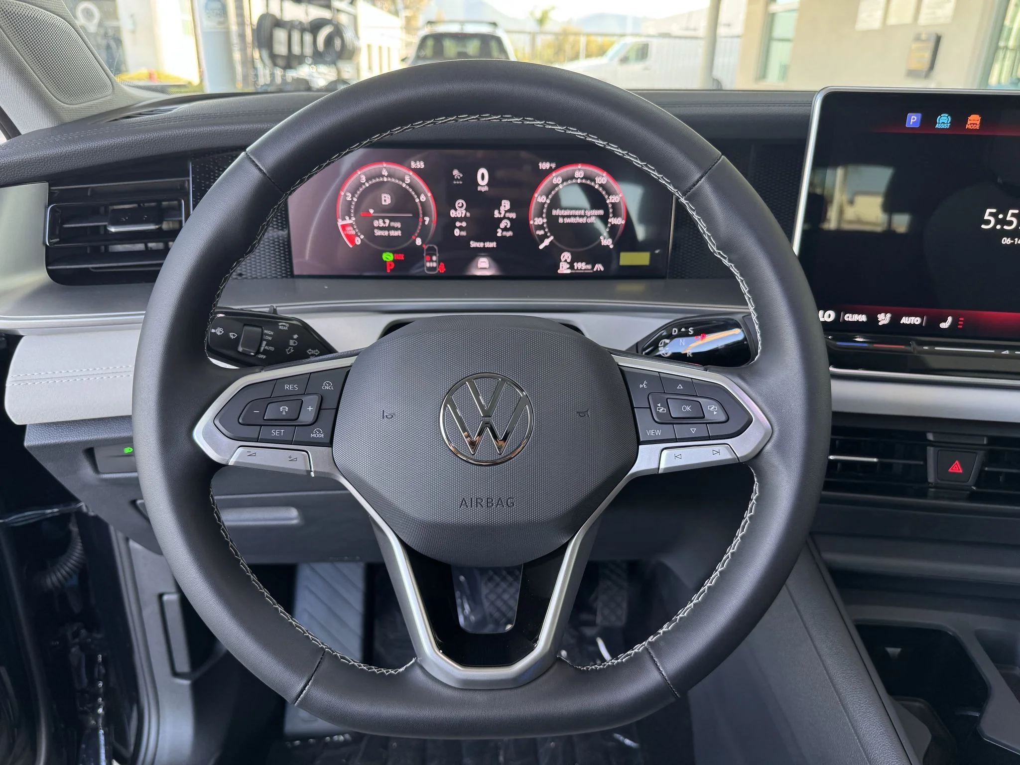 New 2026 Deep Black Pearl Volkswagen SE image 17