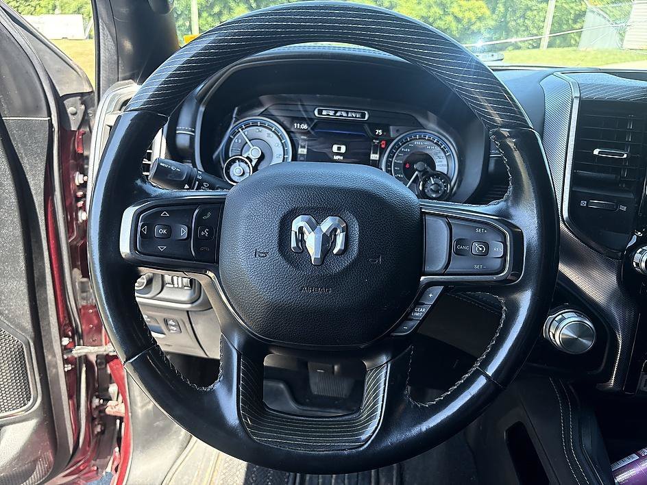 Used 2021 Delmonico Red Pearlcoat Ram Limited image 17