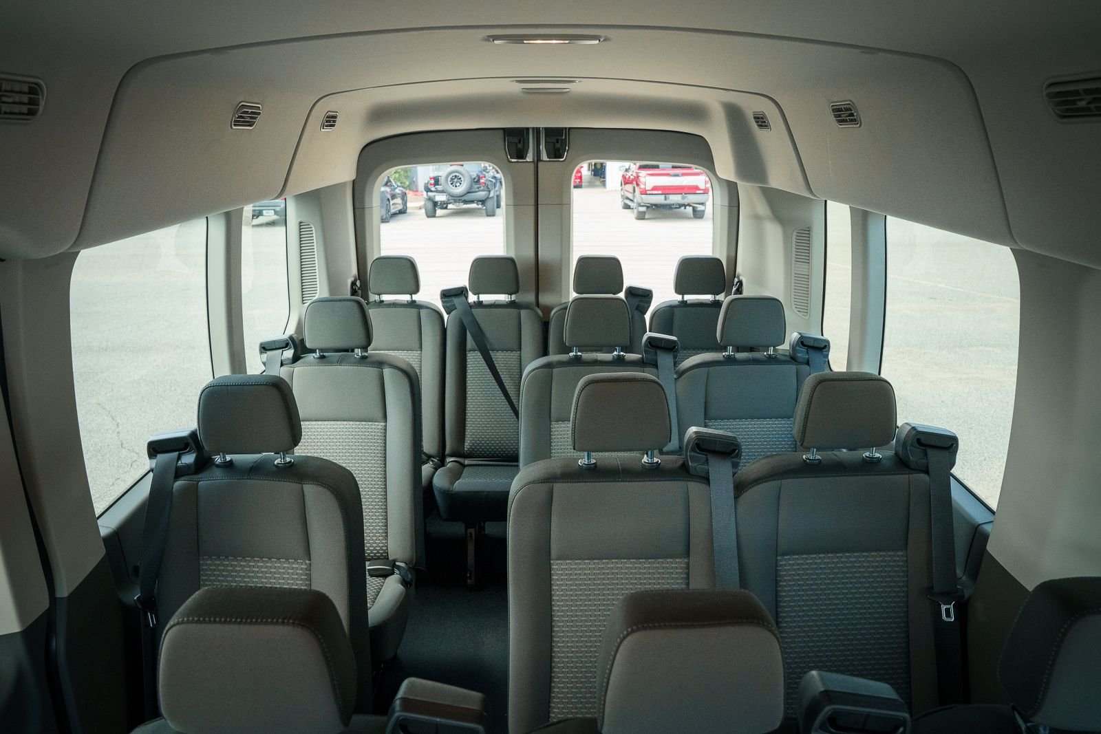 New 2026 Oxford White Ford Passenger Van XL image 12