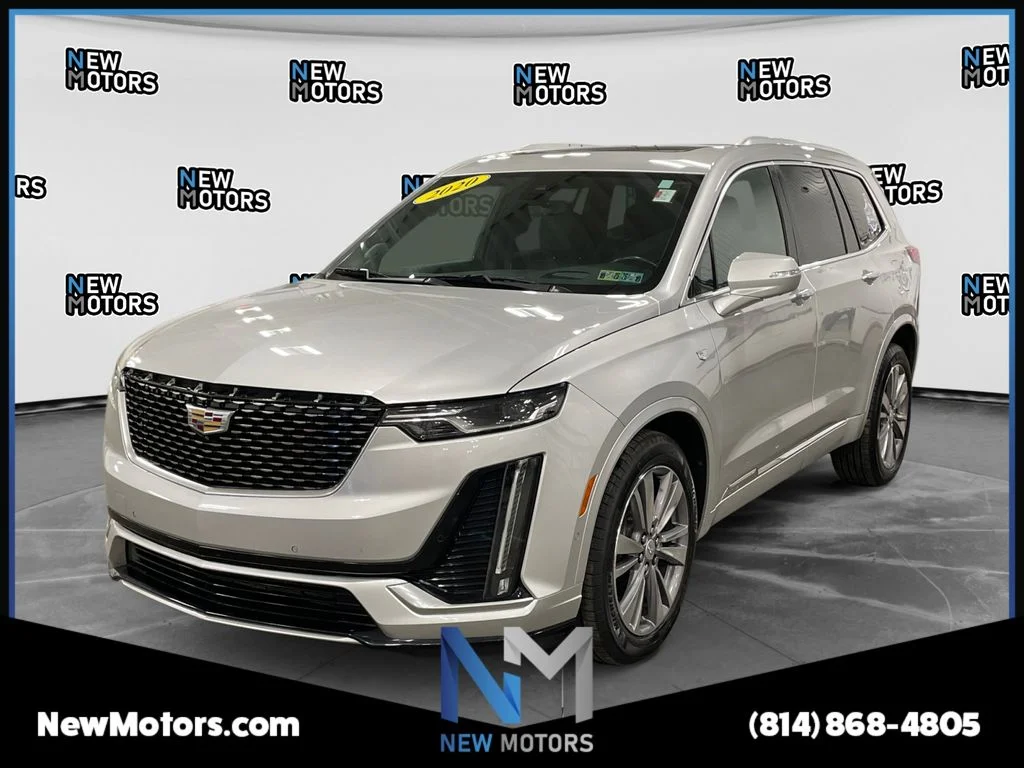 Used 2020 Radiant Silver Metallic Cadillac Premium Luxury image 1