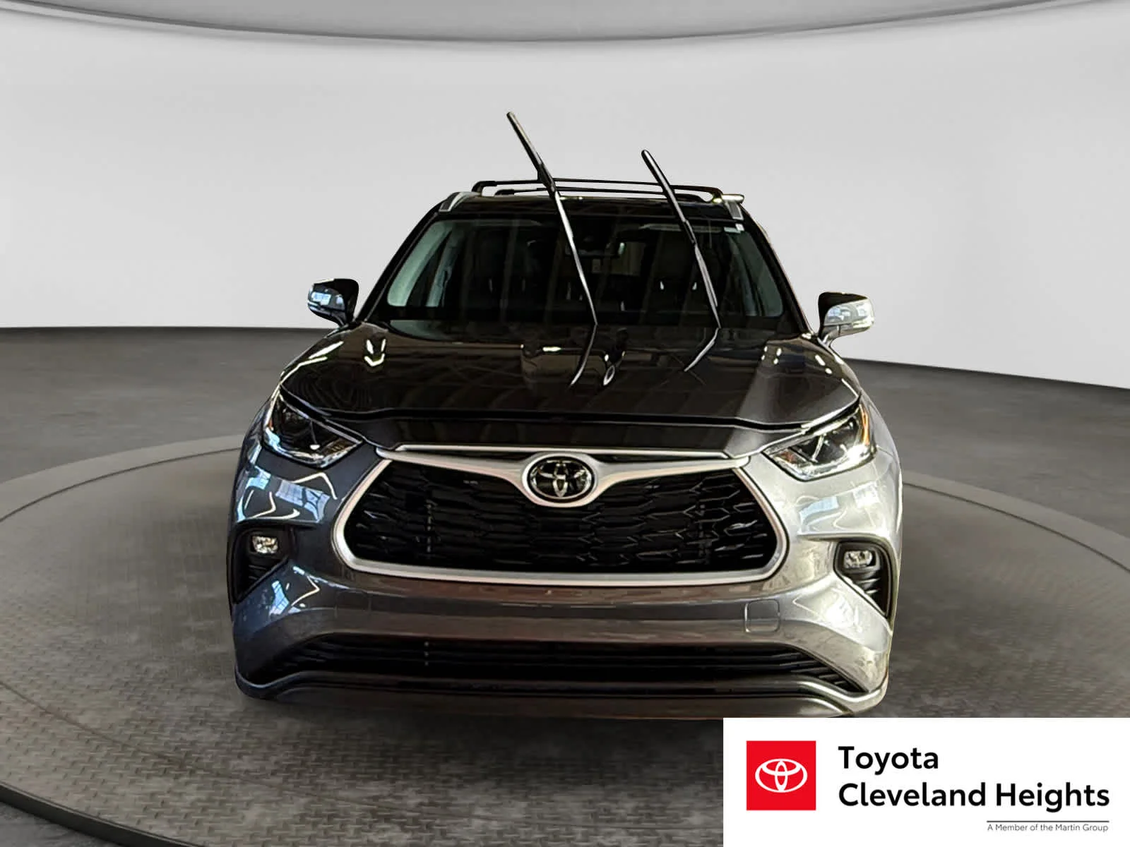 Used 2024 Magnetic Gray Metallic Toyota XLE image 2