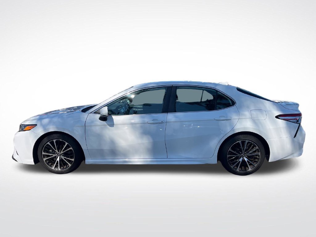 Used 2020 White Toyota SE image 2