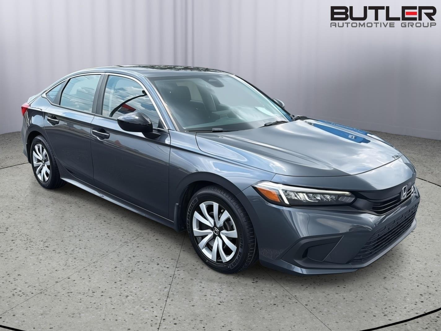 Used 2022 Meteorite Gray Metallic Honda LX image 8
