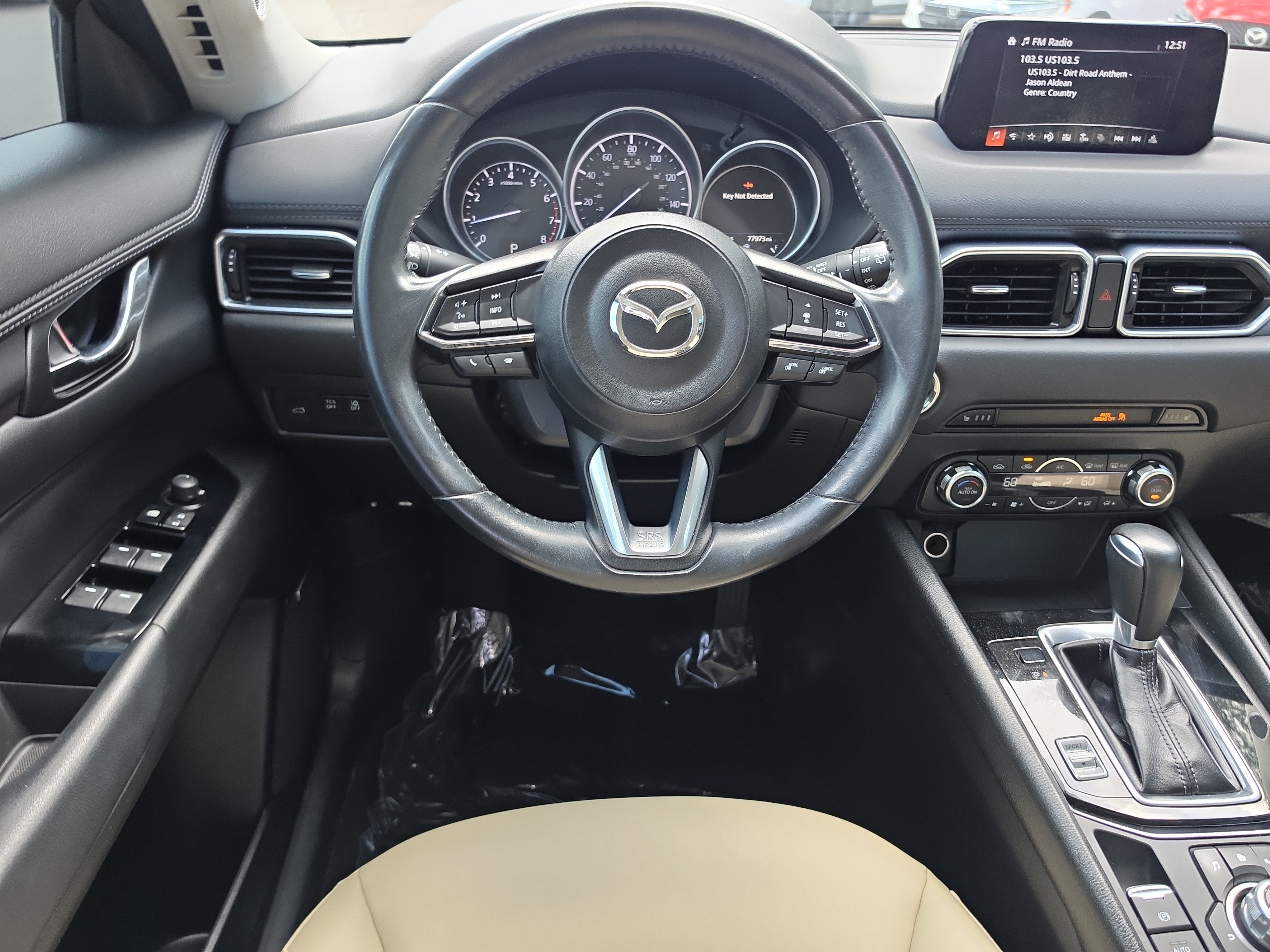 Used 2018 Snowflake White Pearl Mica Mazda Touring image 14
