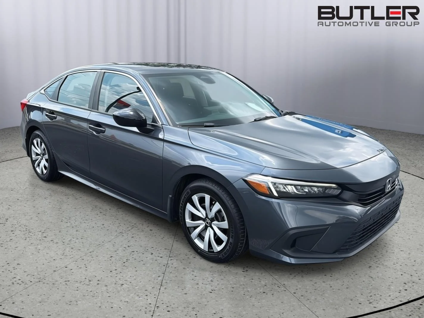 Used 2022 Meteorite Gray Metallic Honda LX image 8
