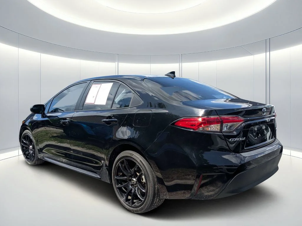Certified Used 2025 Black Toyota LE image 4